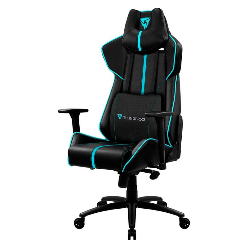 Cadeira Gamer ThunderX3 BC7 Larger, Black/Cyan